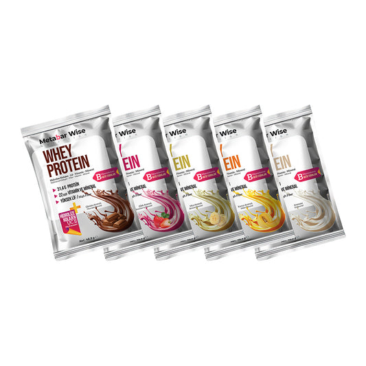 Metabar Wise Whey Protein – Mix – 15’li Kutu