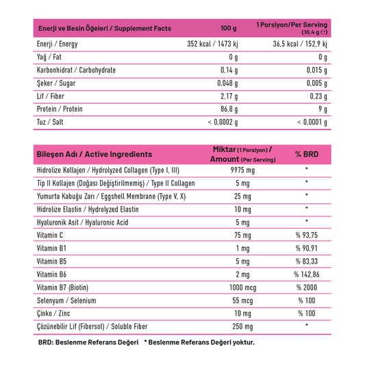 Metabar Wise Toz Kolajen 30 Servis