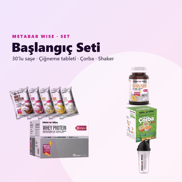 Başlangıç Seti 30'lu · Saşe, Tablet, Çorba ve Shaker
