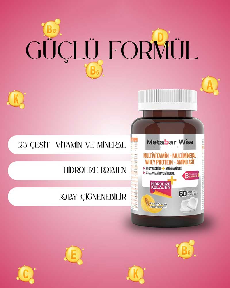 Güçlü Formül, Sağlıklı Yaşam!