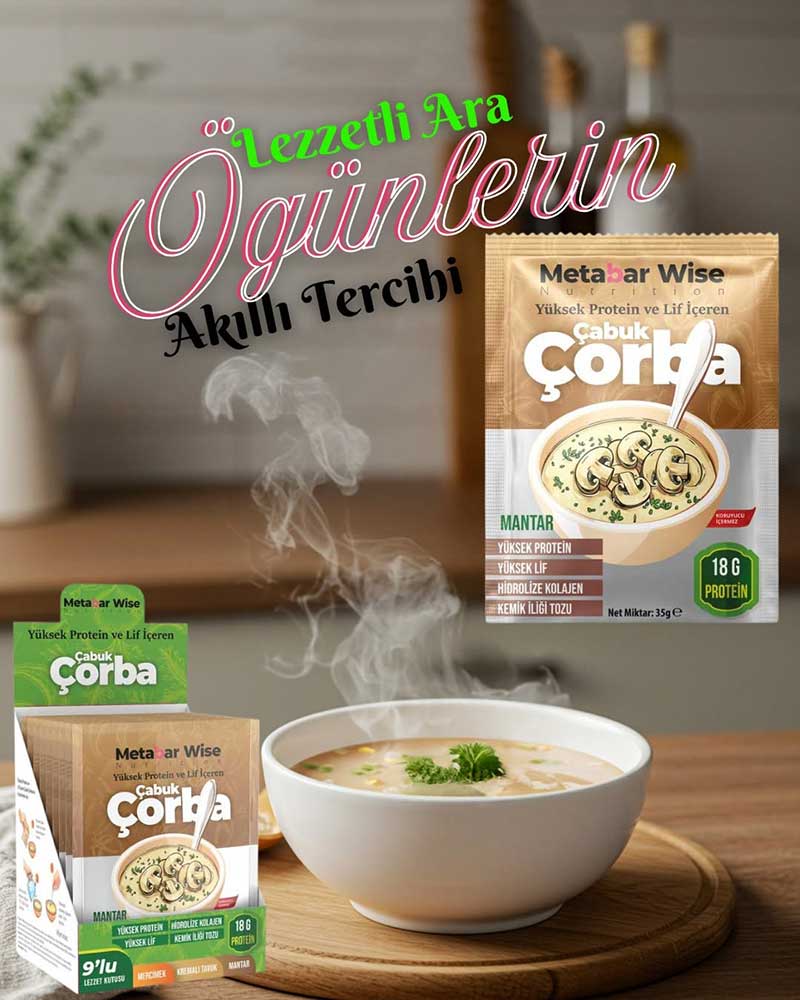 Lezzetli Ara Öğünlerin Akıllı Tercihi!